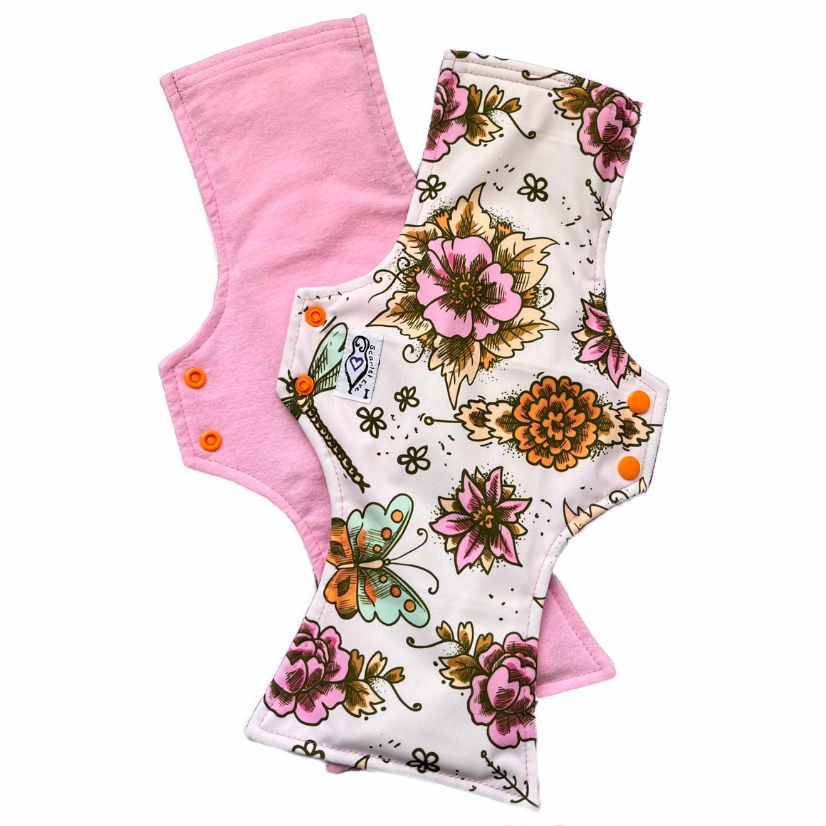 *Imperfect* Cartoon Floral Uber Long Pad