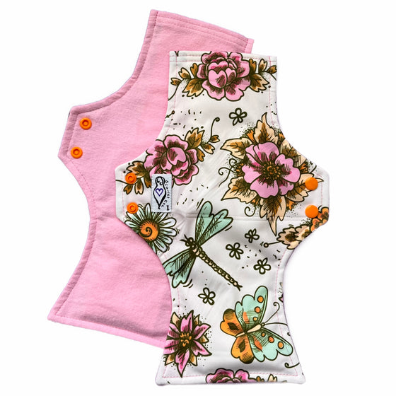 *Imperfect* Cartoon Floral Uber Pad