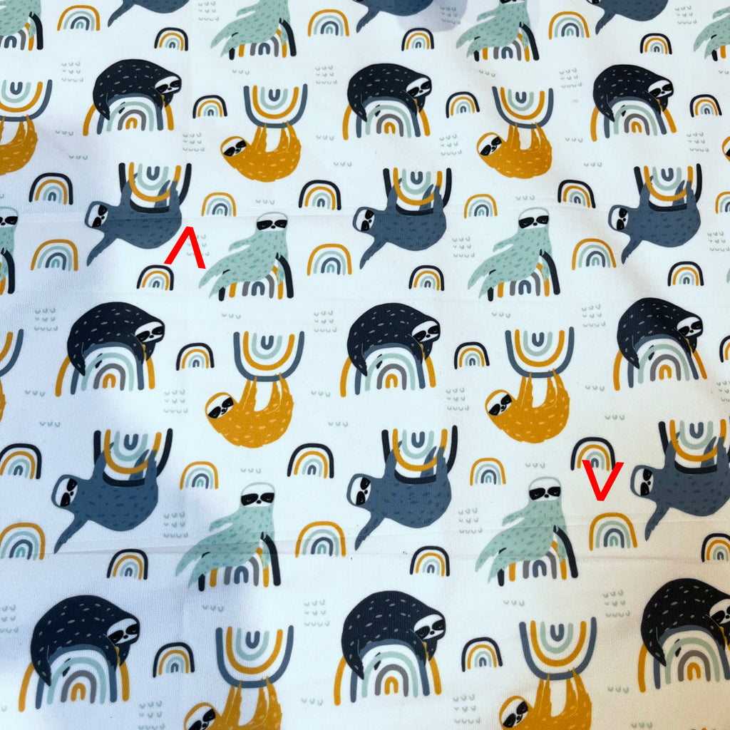*Imperfect* Navy Sloths New Woman Pad