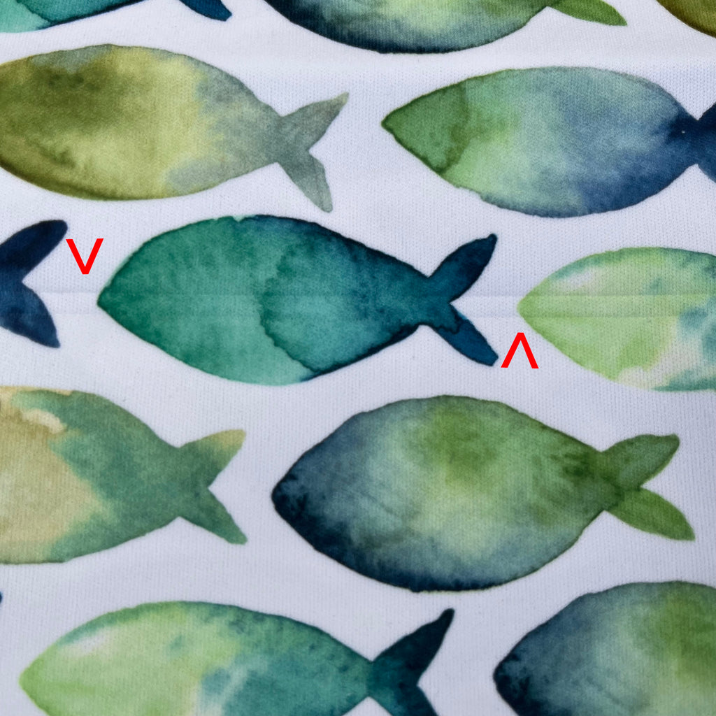 *Imperfect* Watercolour Fish Mini Pad