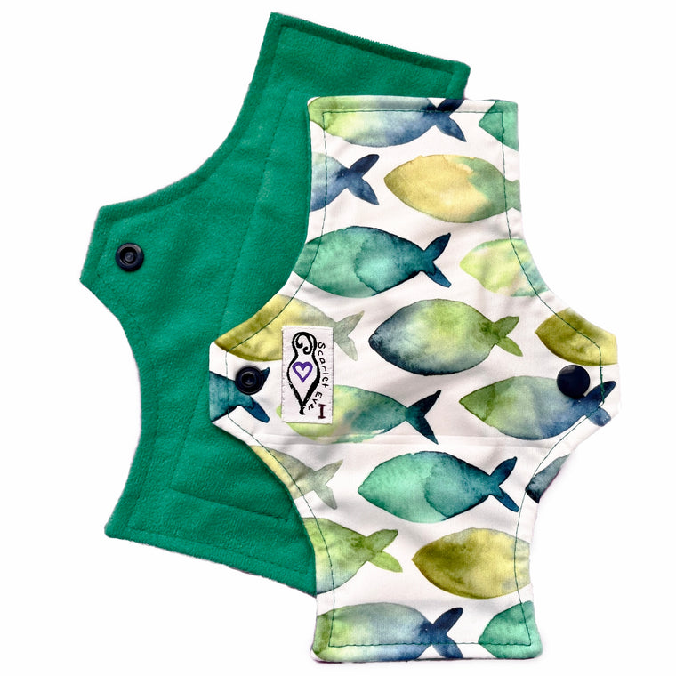 *Imperfect* Watercolour Fish Mini Pad