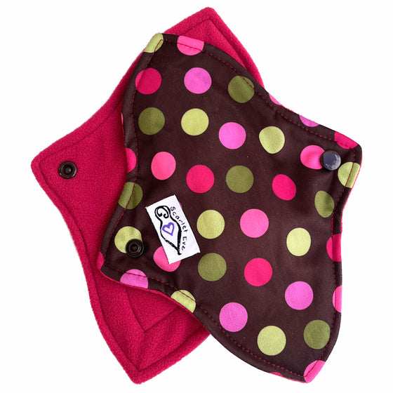 Choc Berry Dot Curvy Mini Pad