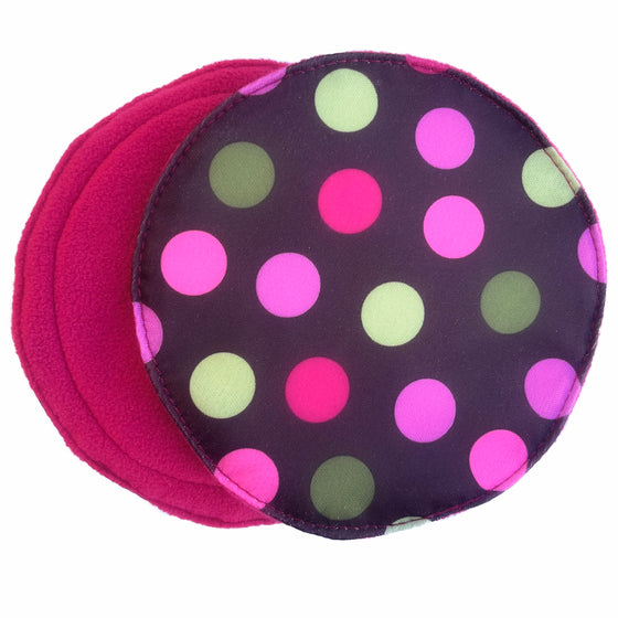 Choc Berry Dot Breast Pads