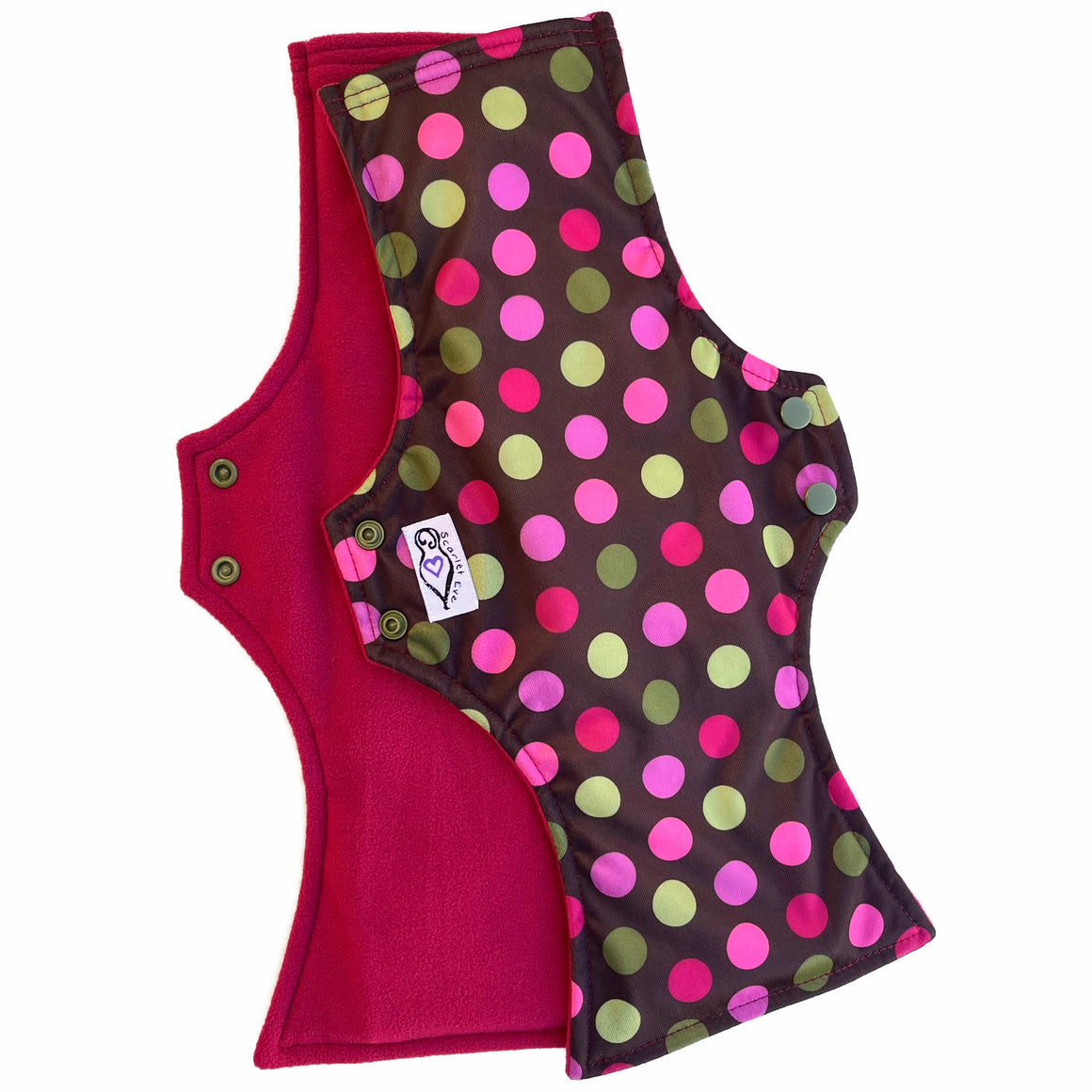 Choc Berry Dot Uber Long Pad