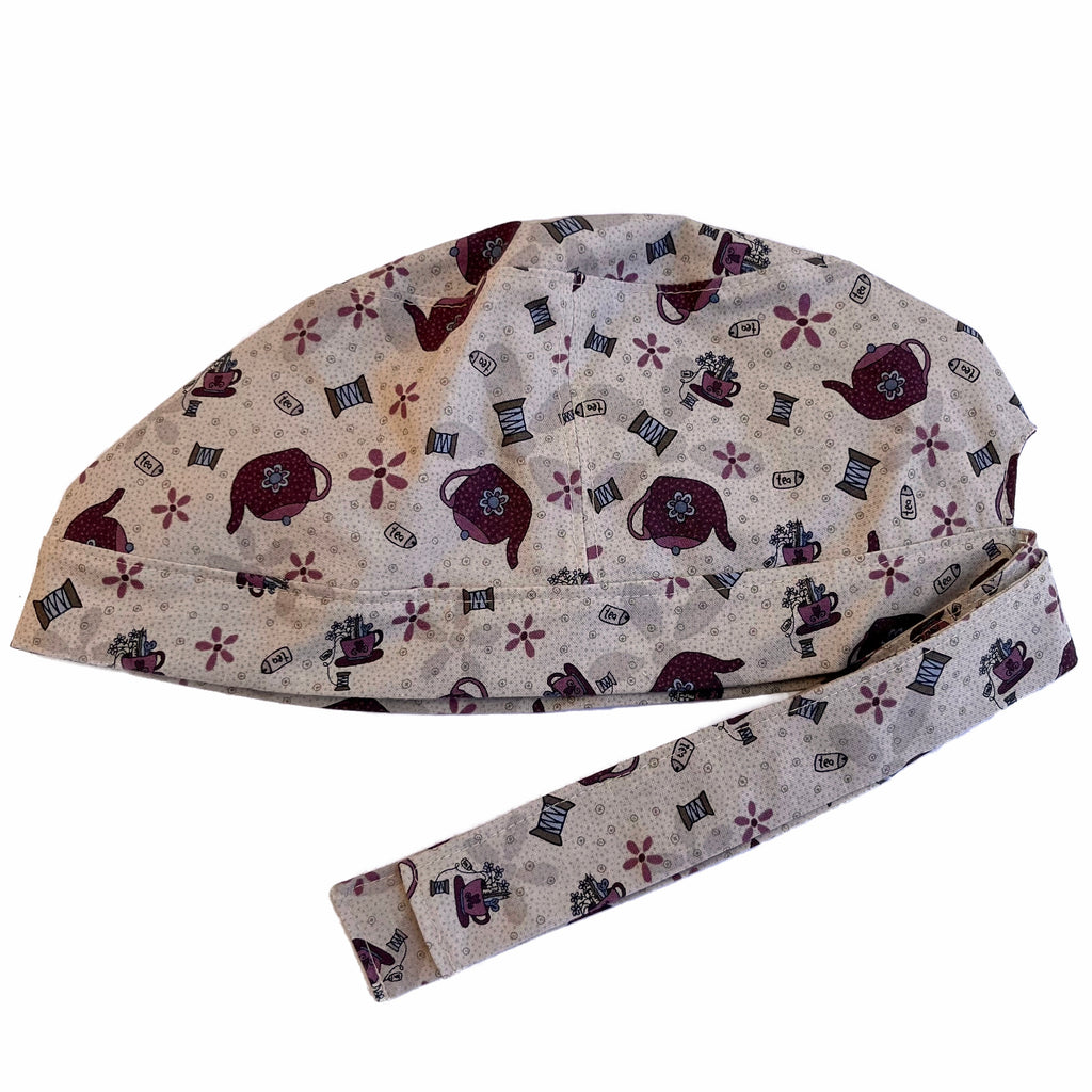 Teapots Scrub Cap