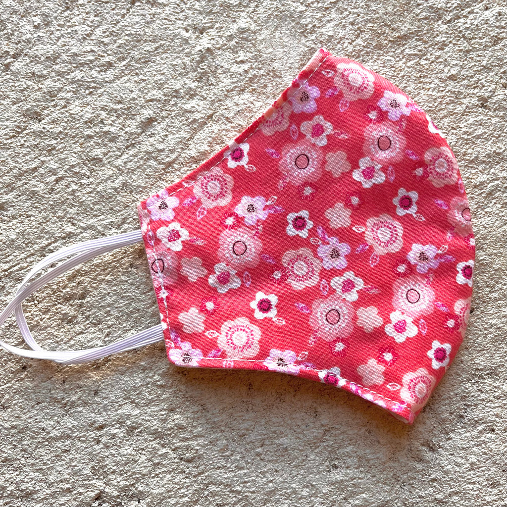 Small Cloth Mask (Child) - Candy Floral