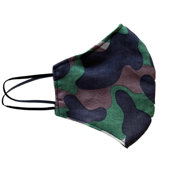 Small Cloth Mask (Child) - Camo