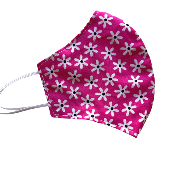 Small Cloth Mask (Child) - Pop Daisies